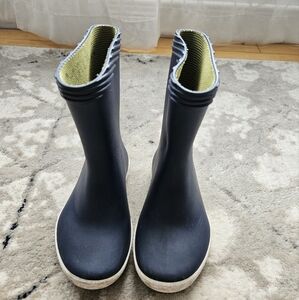 Toddler rain boots navy 8.5